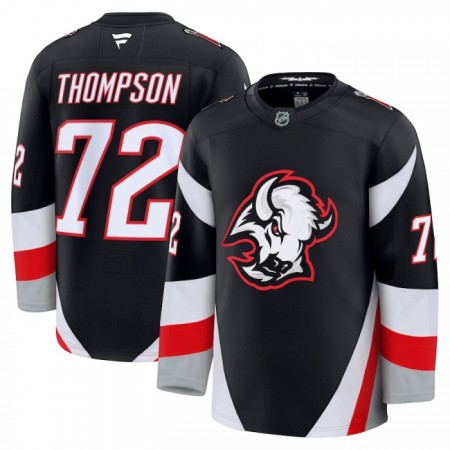 Buffalo Sabres tröja Fanatics Premium Tage Thompson 2024-25 Svart Tredje - NHL Tröjor Herr